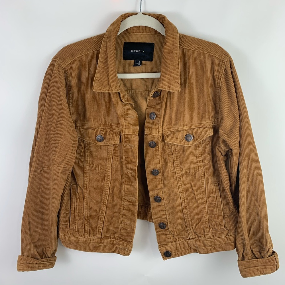forever 21+ corduroy jacket 🍂